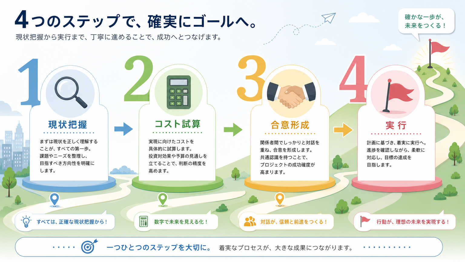 増床・移転の判断フローチャート